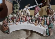Passionskrippe in der Kirche Erschmatt