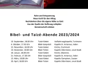 Taizé Gebet in Erschmatt