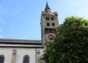 Die Schweizer Gardisten zu Besuch in Leuk-Stadt