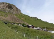 Einsegnung des Schutzdammes auf der Bachalpe
