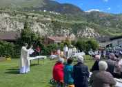 Feldgottesdienst mit dem TV Leuk-Susten