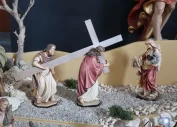 Passionskrippe in der Kirche Erschmatt